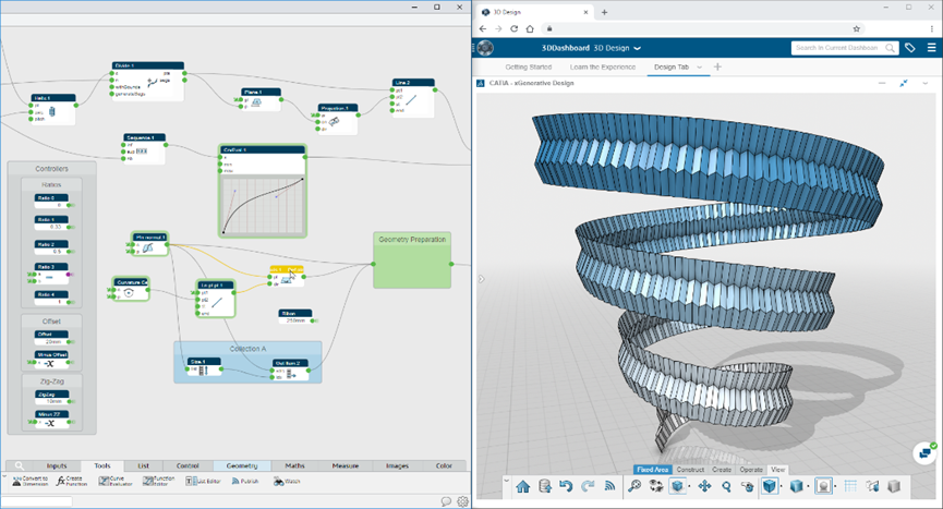 3DE智造工坊 | 像搭乐高一样做设计,3DEXPERIENCE可视化编程的沉浸式体验(图5)